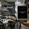 Auto Detailing Service Proposal — Fillable PDF Template