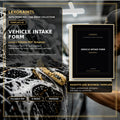 Auto Detailing Vehicle Intake Form Template – Fillable PDF