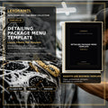 Auto Detailing Package Menu Template – Fillable PDF