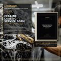 Ceramic Coating Service Form Template – Fillable PDF