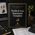 Profit & Loss Statement Template | Fillable Small Business Finance PDF