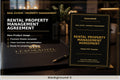 Rental Property Management Agreement Template | Fillable PDF for Landlords & Property Managers
