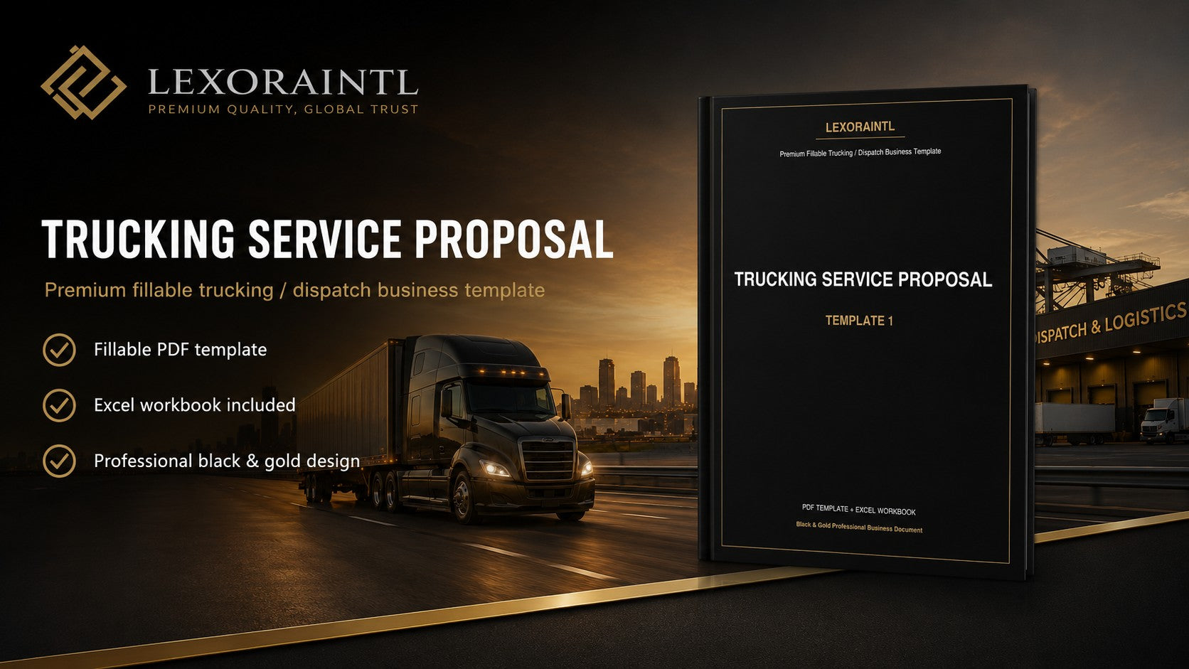 Trucking Service Proposal Template | Fillable PDF | Lexoraintl