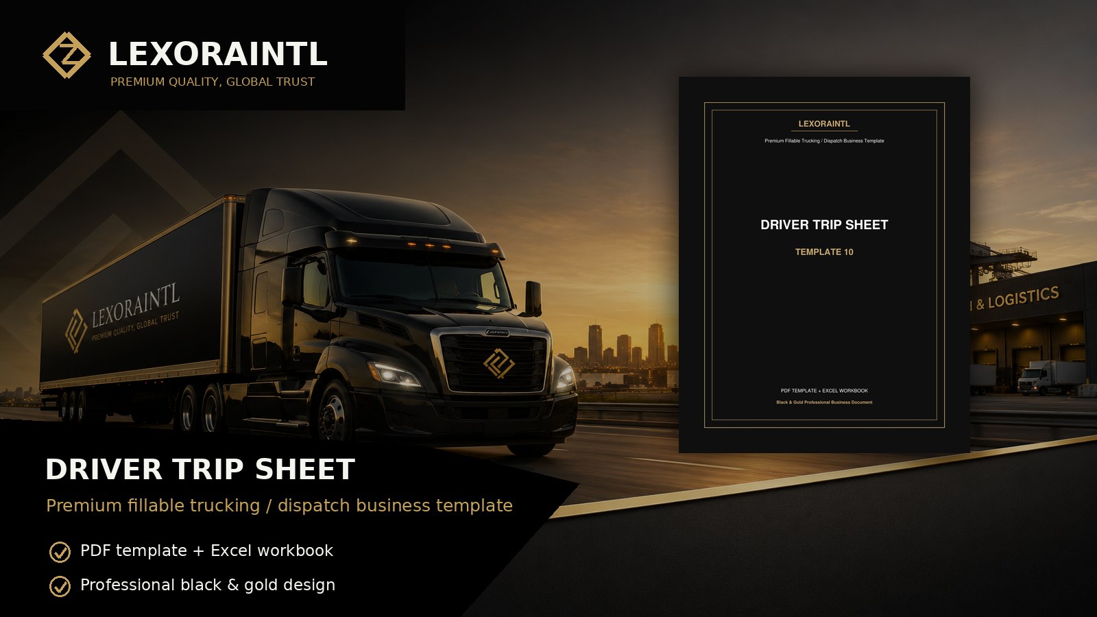 Driver Trip Sheet Template | Fillable PDF | Lexoraintl