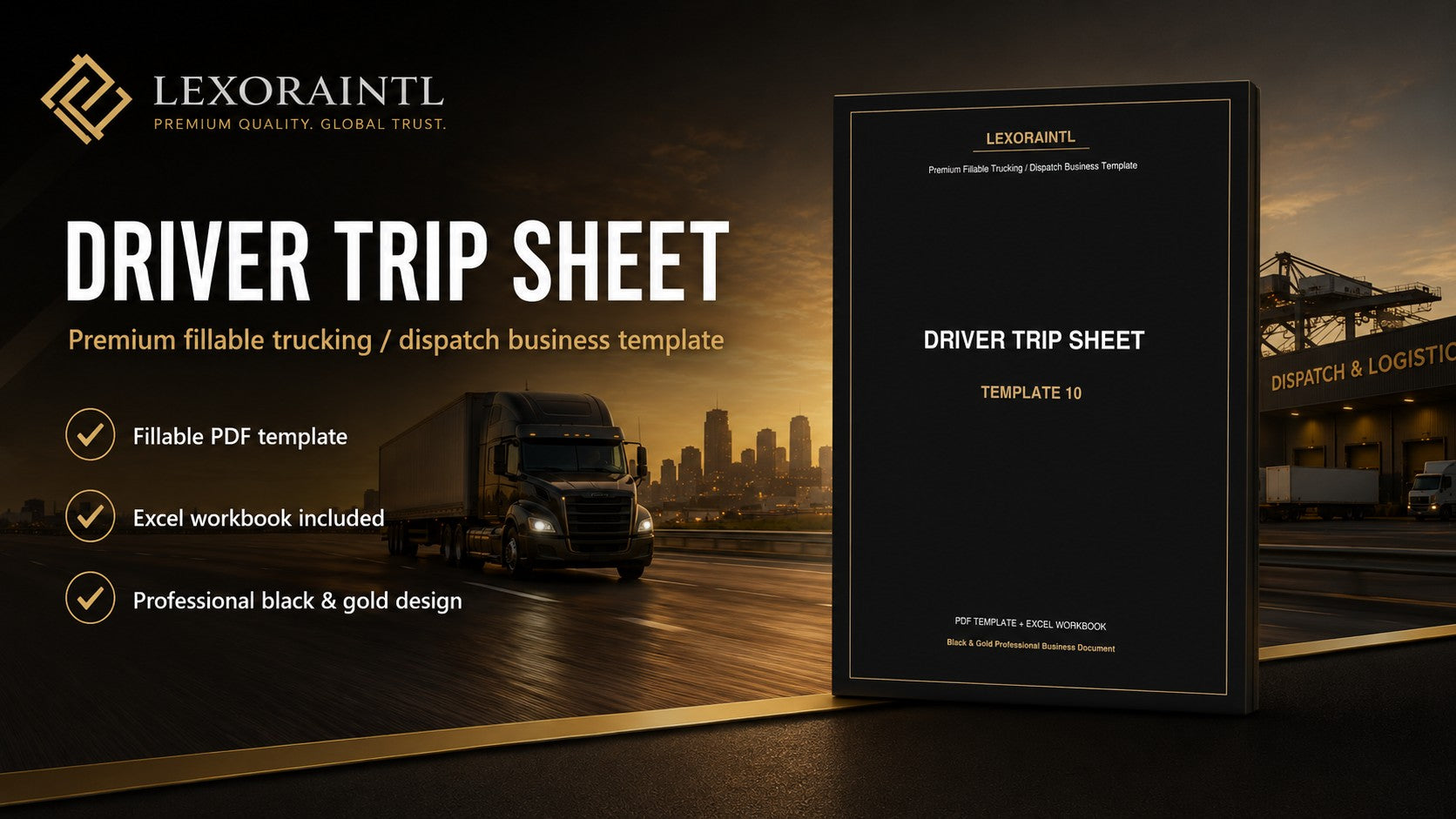 Driver Trip Sheet Template | Fillable PDF | Lexoraintl