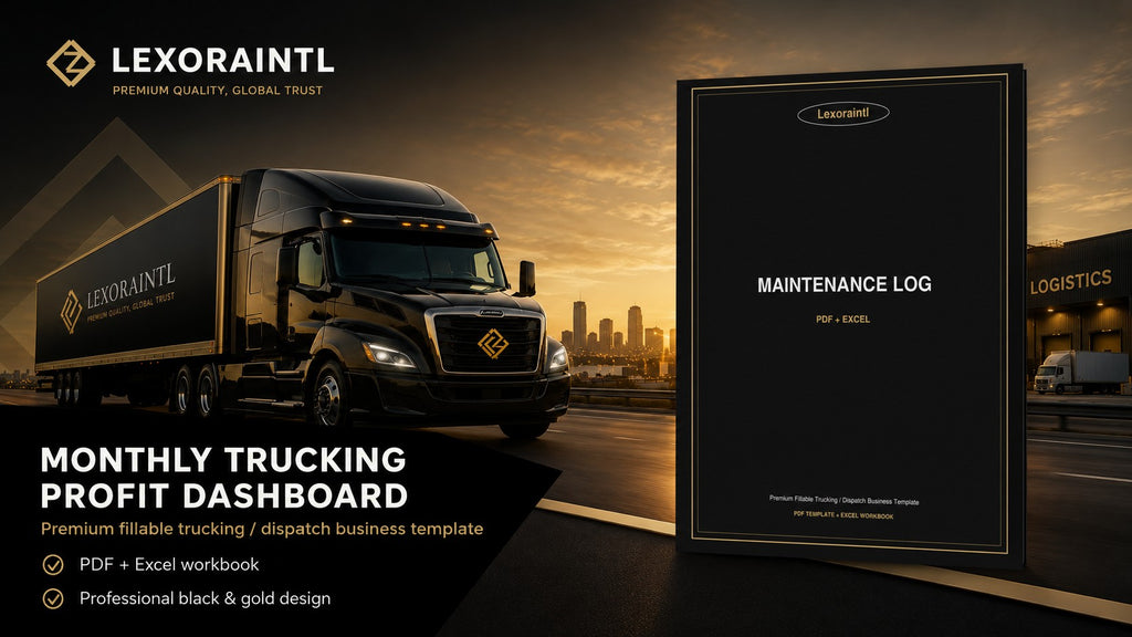Pre-Trip Inspection Checklist Template | Fillable PDF | Lexoraintl