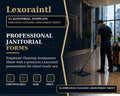 Employee Cleaning Assignment Sheet | Fillable PDF Cleaning Business Template