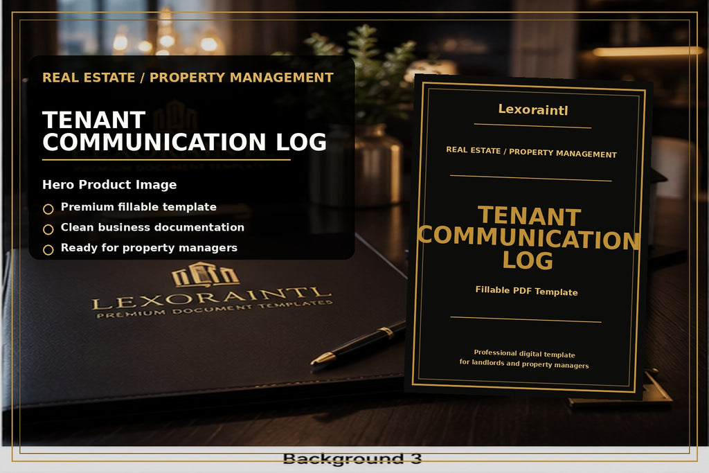 Lease Renewal Checklist Template | Fillable PDF for Landlords & Property Managers