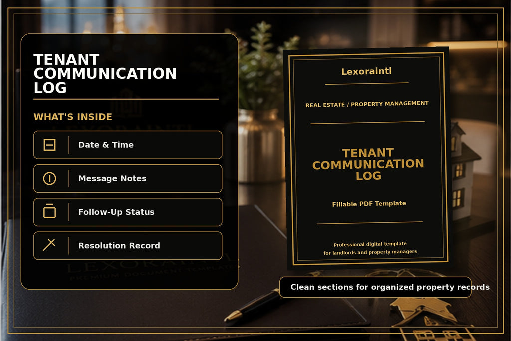 Lease Renewal Checklist Template | Fillable PDF for Landlords & Property Managers