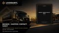 Broker / Shipper Contact Sheet Template | Fillable PDF | Lexoraintl