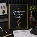 Contractor Payment Tracker Template | Fillable Small Business Finance PDF