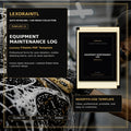 Equipment Maintenance Log Template – Fillable PDF