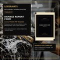 Auto Detailing Damage Report Form Template – Fillable PDF