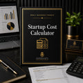Startup Cost Calculator Template | Fillable Small Business Finance PDF