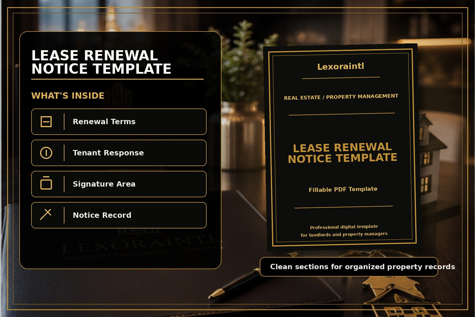 Vendor / Contractor Contact Sheet Template | Fillable PDF for Landlords & Property Managers