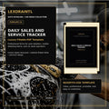 Daily Sales & Service Tracker Template – Fillable PDF + Excel