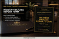 Incident / Damage Report Form Template | Fillable PDF for Landlords, Airbnb Hosts & Property Managers