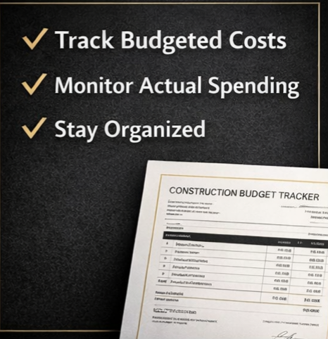 Construction Budget Tracker