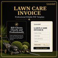 Lawn Care Invoice Template – Fillable PDF