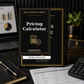 Pricing Calculator Template | Fillable Small Business Finance PDF