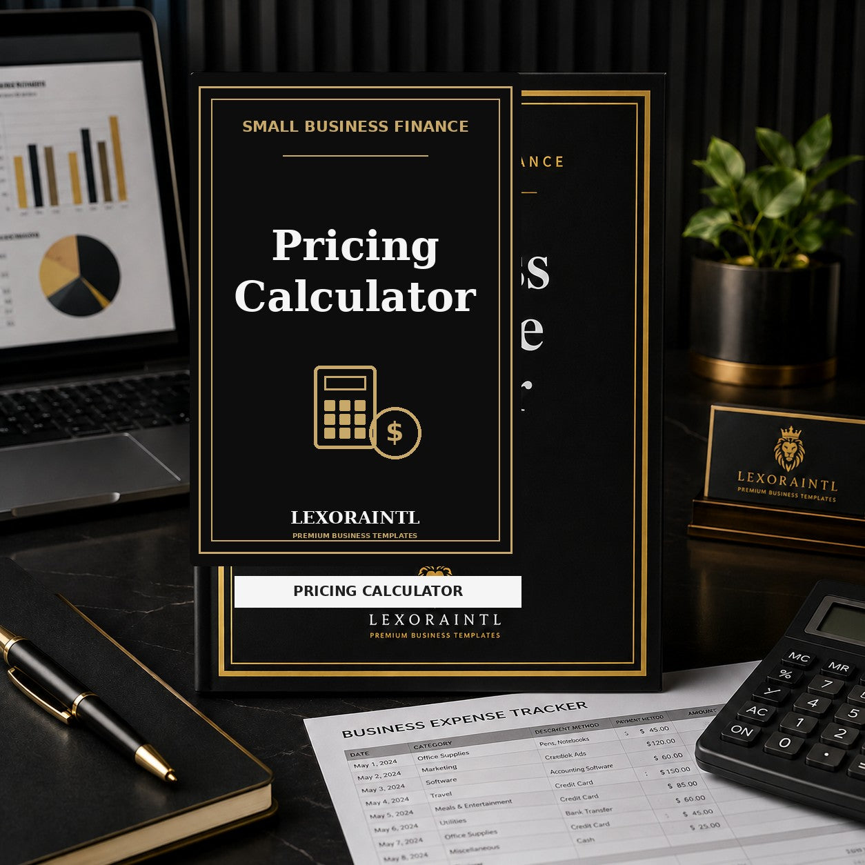 Pricing Calculator Template | Fillable Small Business Finance PDF