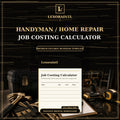 Handyman Job Costing Calculator — Excel + PDF