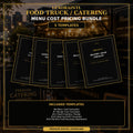 Food Cost & Pricing Bundle — 5 Templates
