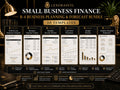 Business Planning & Forecast Bundle | 10 Fillable Small Business Finance Templates