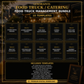Catering Event Management Bundle — 10 Templates