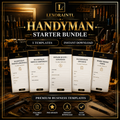 Handyman Starter Bundle — 5 Fillable PDF Templates
