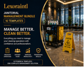 Janitorial Management Bundle — 10 Templates | Fillable PDF + Excel Cleaning Business Forms