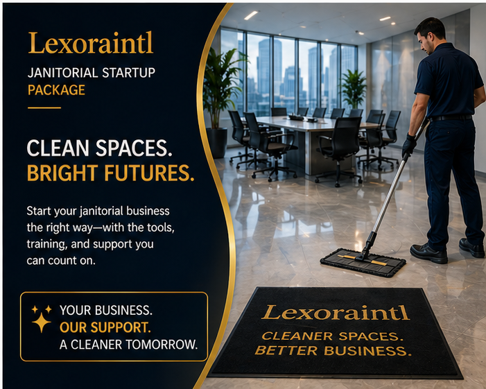 Janitorial Starter Bundle — 5 Templates | Fillable PDF Cleaning Business Forms