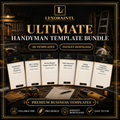 Ultimate Handyman Template Bundle — 20 Digital Templates