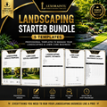 Landscaping Starter Bundle — 5 Templates | Fillable PDF