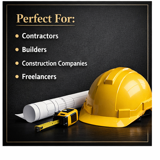 Construction Invoice Template