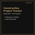 Construction Project Tracker
