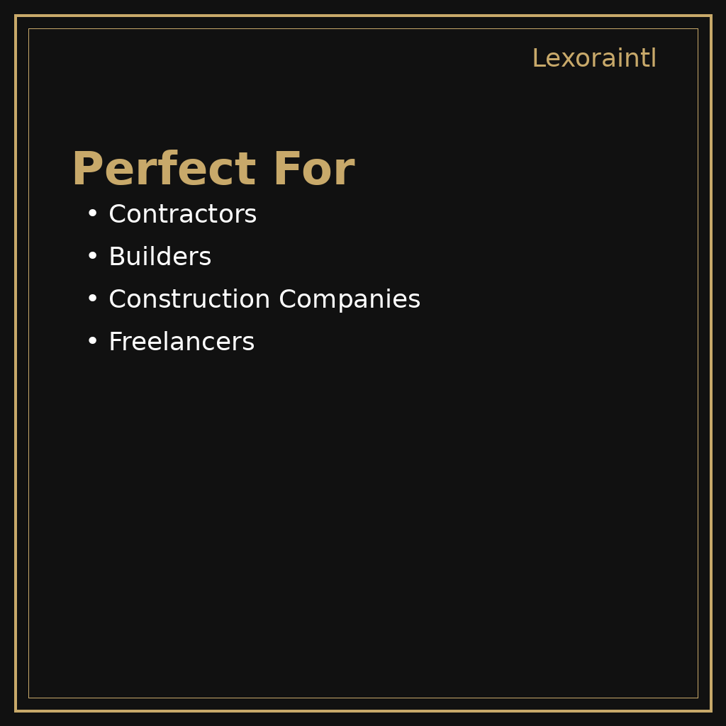 Construction Project Tracker